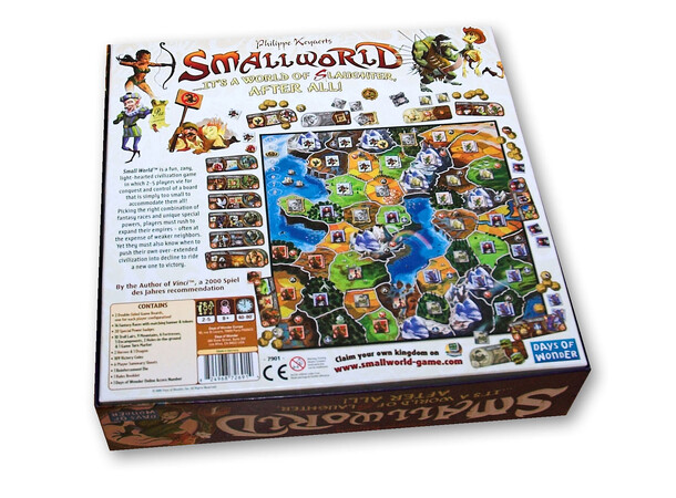 Small World Brädspel - Svensk Svensk utgåva